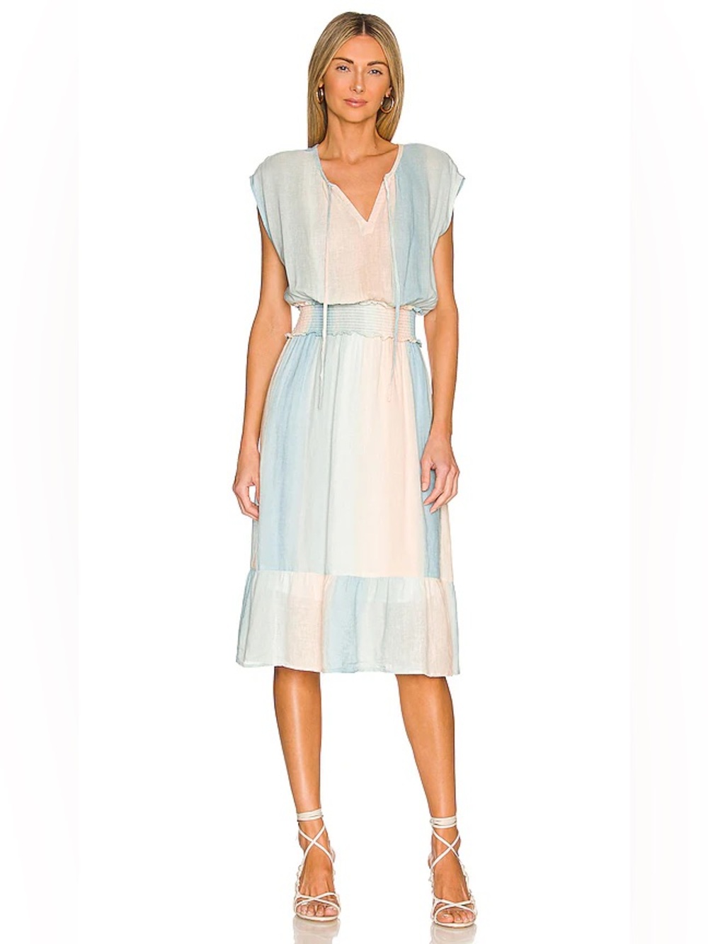 Rails Ashlyn Sunset Gradient Midi Dress – Size Large